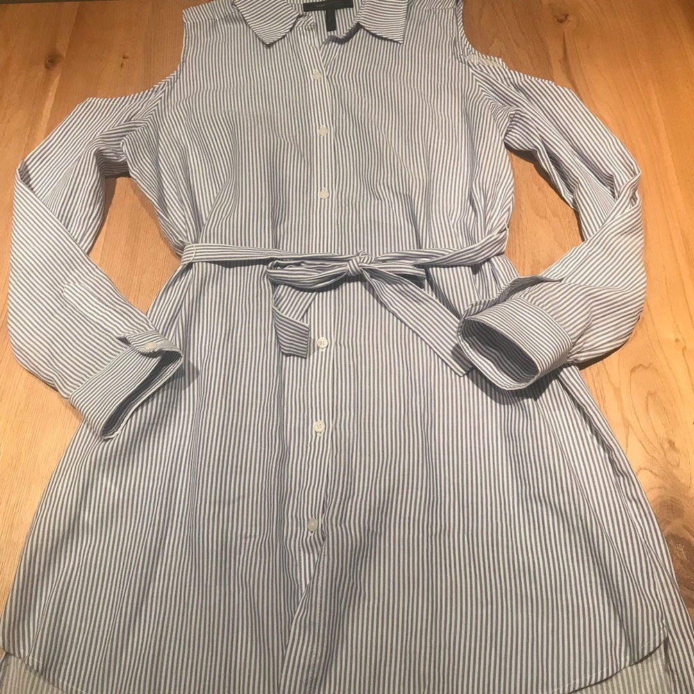 BCBG cold shoulder dress